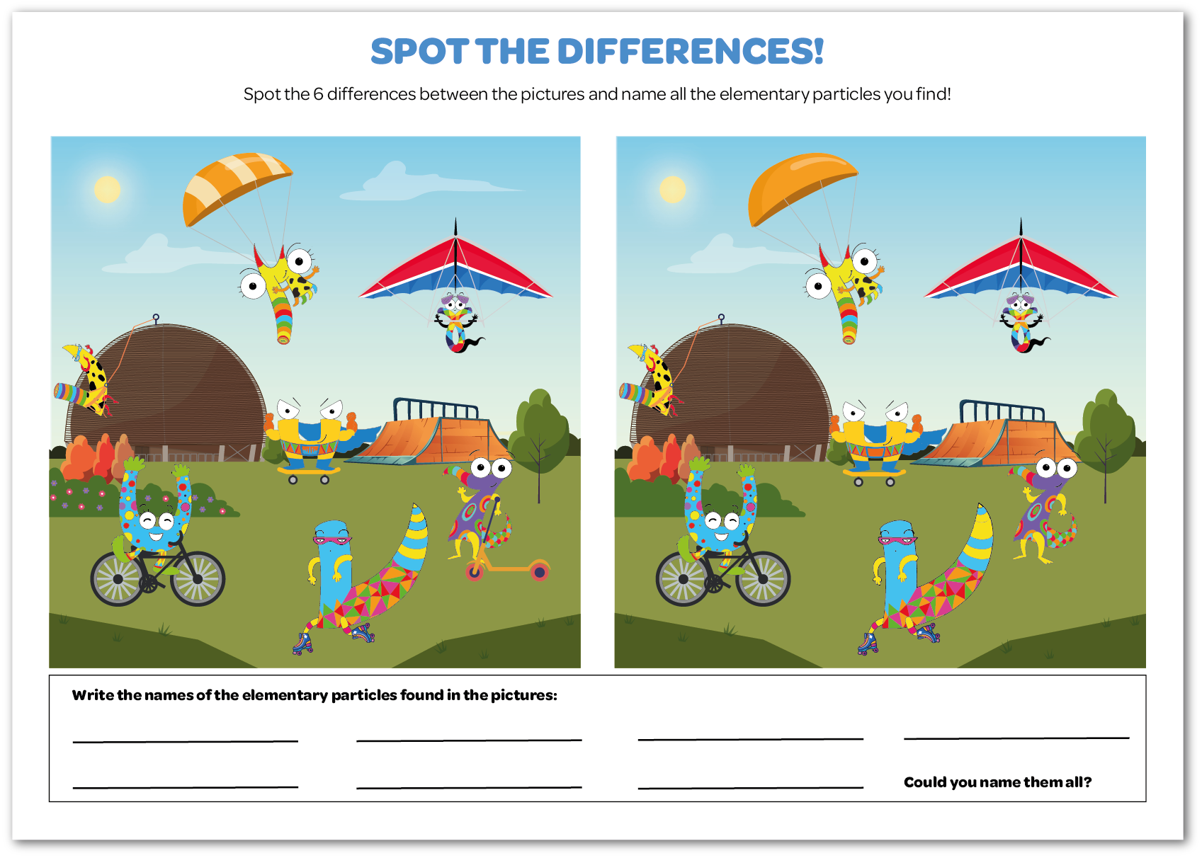 Spot The Differences ATLAS Experiment At CERN