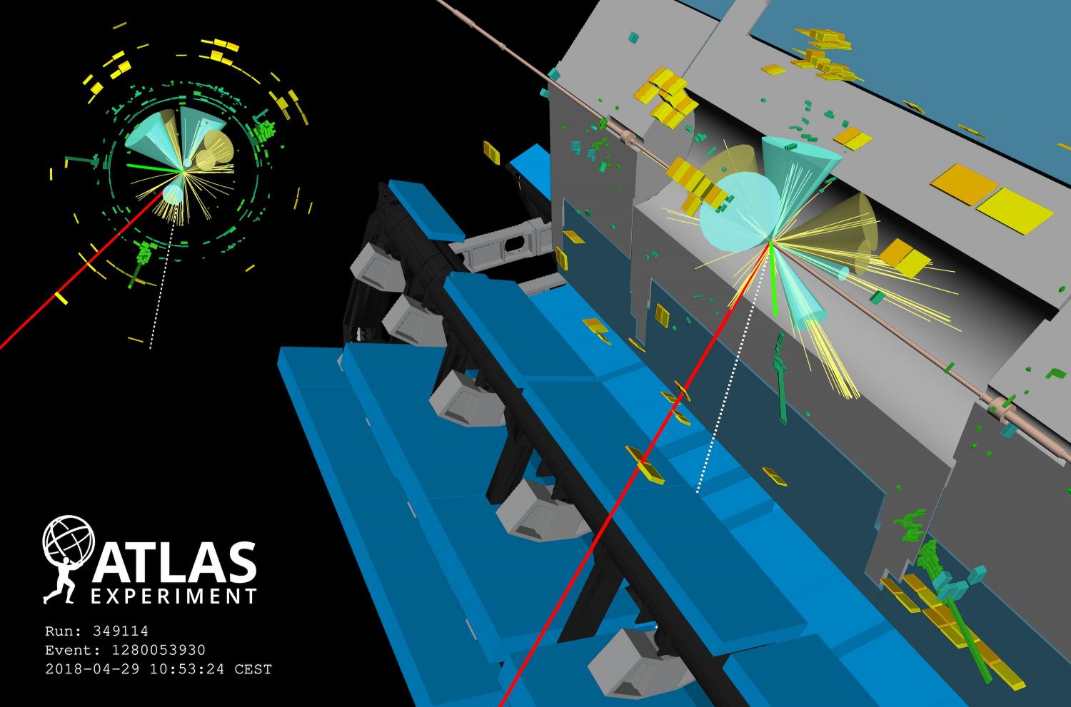 ATLAS finds evidence of spectacular four-top quark